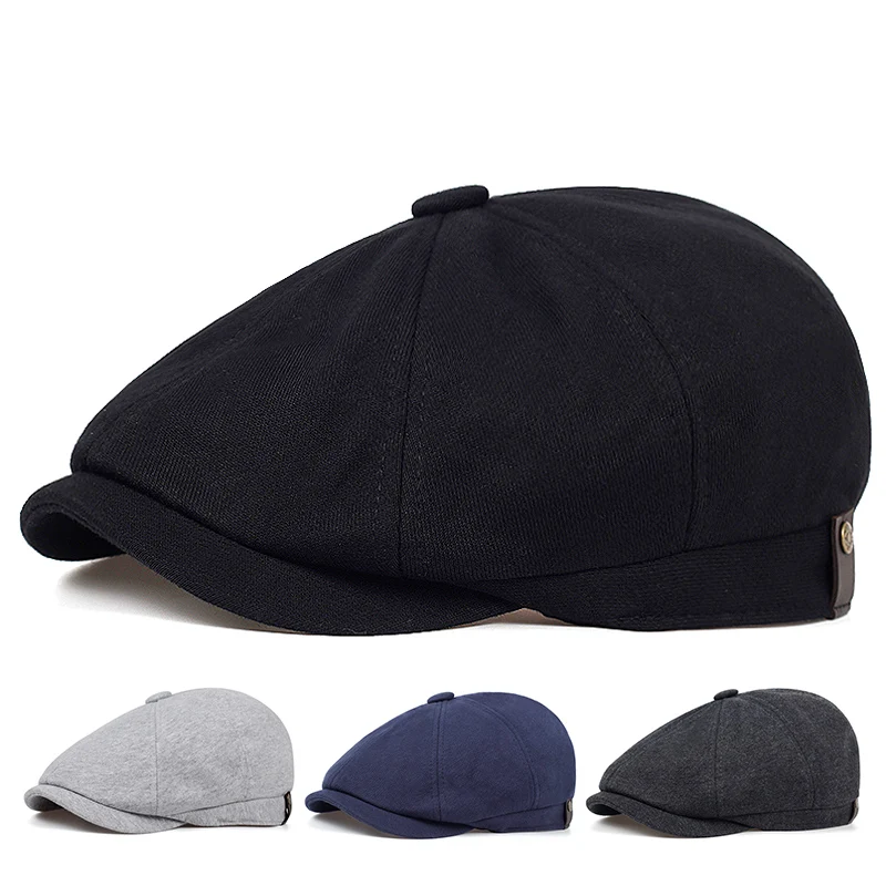 Dad Hat Cotton - ファッションコットンベレー帽ファッションオールドハット高品質4色カジュアル帽子秋と冬暖かい帽子コールドキャップ