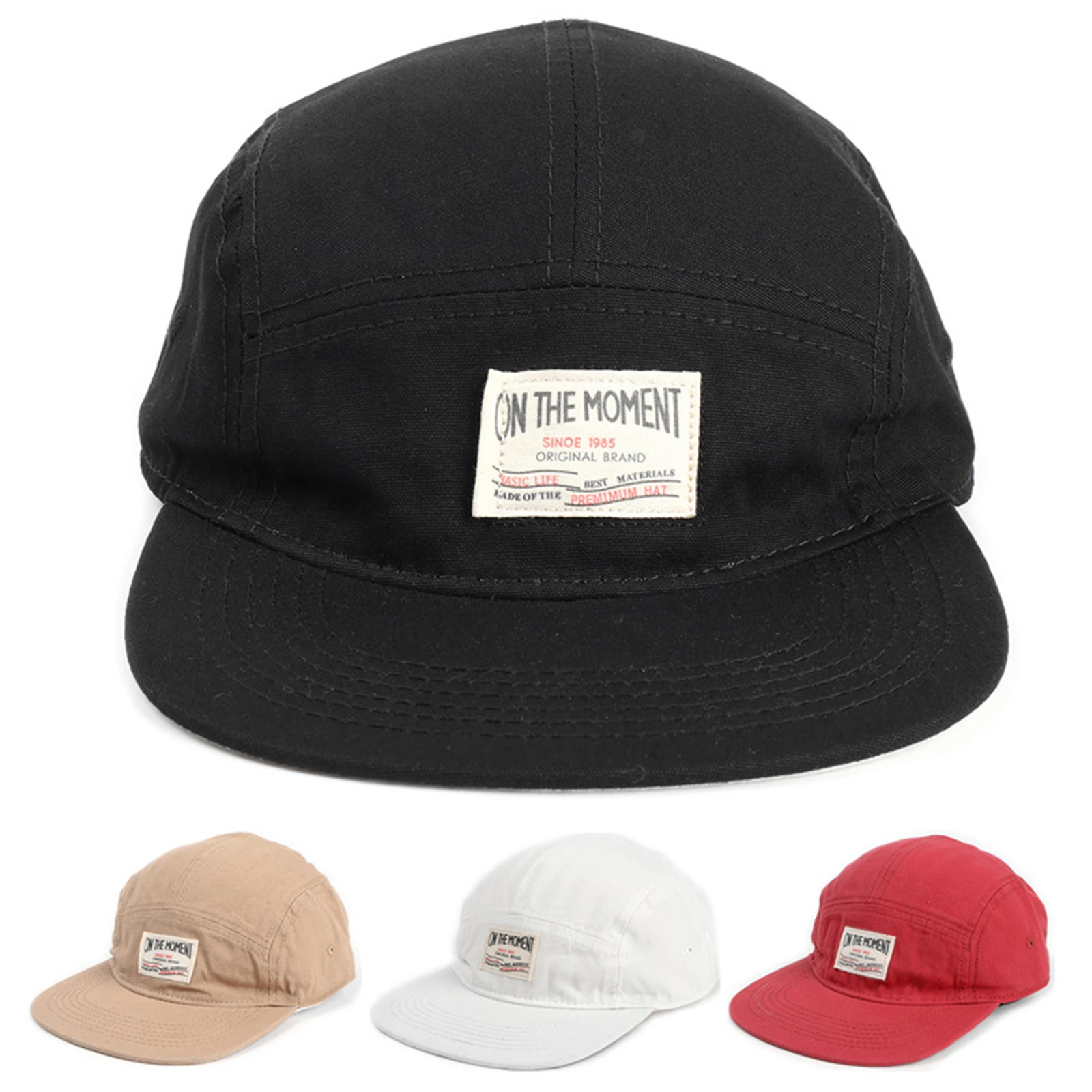 現在、コットン素材の5パネル・ベースボールキャップ、スナップ - Corduroy Cap 5 Panel のレビューと価格