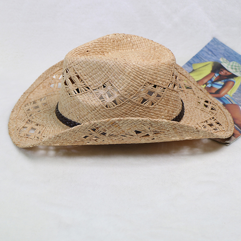 eBayで大人気！ラフィア素材で手編みされた、西部カウボーイ - Cowboy Hat Straw のレビューと価格