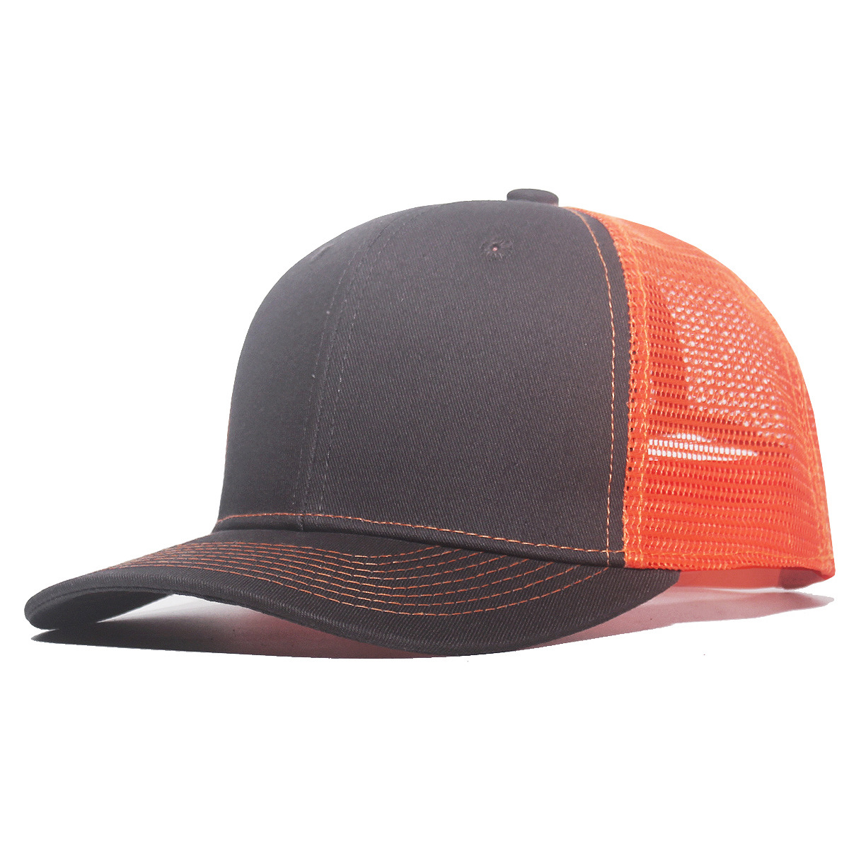 ユニセックスメッシュトラッカーハット,野球帽,サンバイザー, - Trucker Cap Mesh のレビューと価格