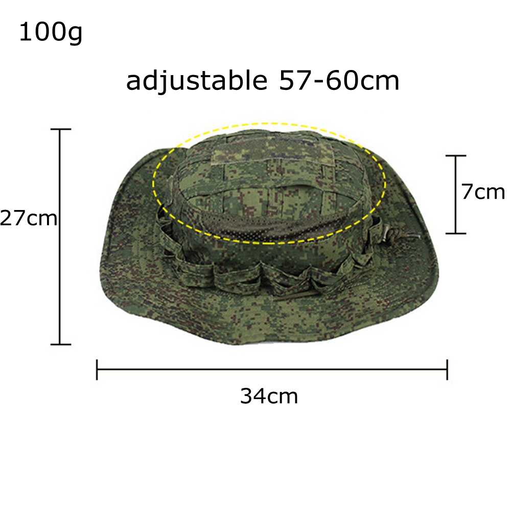 サンハット タクティカル 通気性 ブーニーハット 男女兼用  - Boonie Hat Tactical のレビューと価格