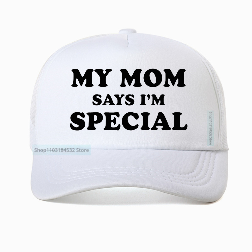 私の母は私を特別だと言っています メッシュベースボールキャッ - Trucker Cap Mesh のレビューと価格