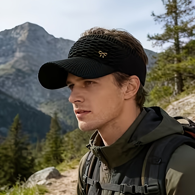 通気性のあるオープン トップ バイザーキャップ レディース  - Visor Sun Hat のレビューと価格